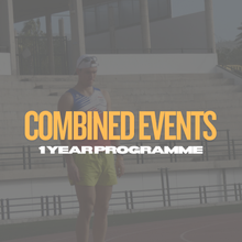 Load image into Gallery viewer, HEPTATHLON 1 YEAR TRAINING PROGRAMME