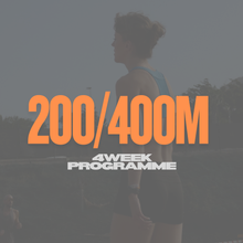 Load image into Gallery viewer, 200/400M 4 WEEK TRAINING PLAN (WINTER)