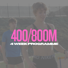 Load image into Gallery viewer, 400/800M 4 WEEK TRAINING PLAN (SUMMER)
