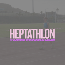 Load image into Gallery viewer, HEPTATHLON 1 WEEK TRAINING TEMPLATE (SUMMER)
