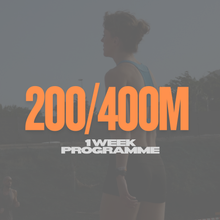 Load image into Gallery viewer, 200/400M 1 WEEK TRAINING PLAN (SUMMER)
