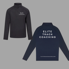 Load image into Gallery viewer, ETC UNISEX PERFORMANCE QUARTER ZIP IN 2 COLOURS
